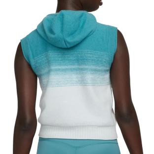 Pull Sans Manche Bleu Femme Nike Vest vue 2