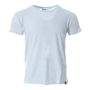 T-shirt Bleu Clair Homme Paname Brothers TED pas cher