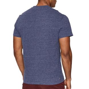 T-shirt Bleu Homme Superdry Vintage LogoR6T vue 2