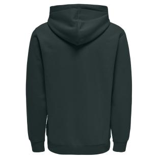 Sweat à Capuche Vert Scarabée Homme Only & Sons Ceres vue 0