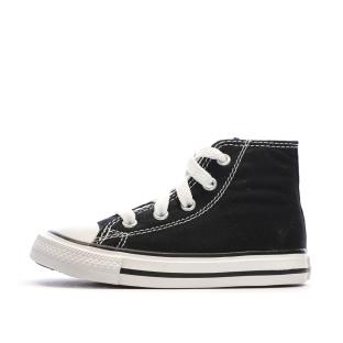 Baskets Noires/Blanches Garçon Converse Chuck Taylor All Star 7J231C vue 2