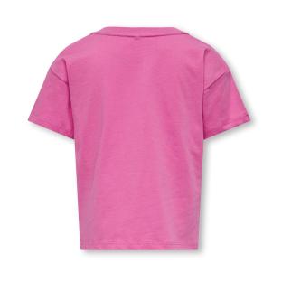 T-shirt Rose Fille Only Maiken Life vue 2