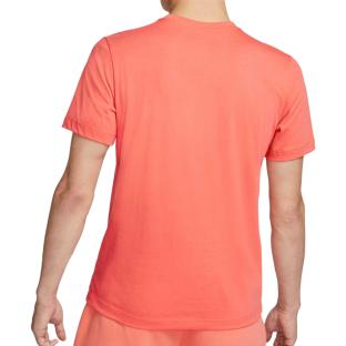 T-shirt Corail Homme Nike M Nsw Club Tee vue 2