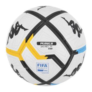 Ballon de foot Blanc/Noir/Jaune Kappa Player 20 vue 0