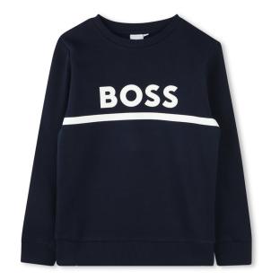 Hugo Boss J52732 Sweatshirt in Marineblau für Jungen Ansicht 0