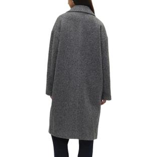 Manteau Long Gris Clair Femme Vero Moda Liteerika vue 2