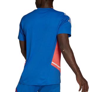 Maillot de Sport Bleu Homme Adidas Con Jsy Pred vue 2