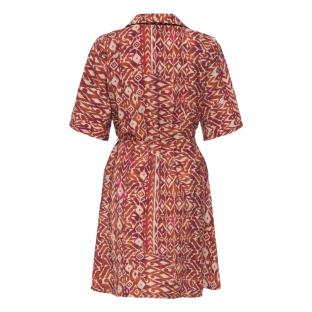 Robe Terracotta/Écru Femme JDY Life 2/4 vue 2