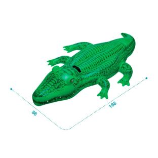 Crocodile Gonflable Intex Croco 1.68x0.86m vue 0