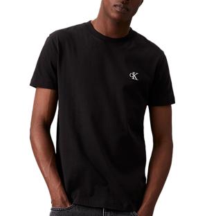 T-Shirt Noir Femme Calvin Klein Jeans Essential Slim pas cher