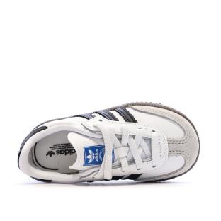 Weiße Sneaker für Babys/Kinder – Adidas Samba OG Cf El I Ansicht 0