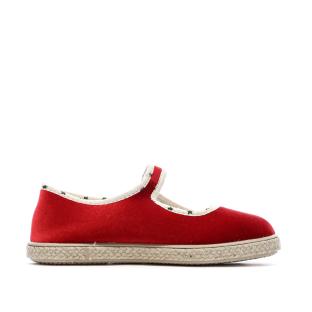 Chaussons Rouge Fille Pare Gabia Maite vue 0
