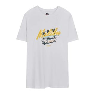 T-shirt Blanc Homme Teddy Smith Malibu pas cher