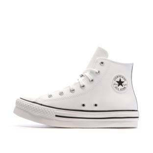 Baskets Blanches Fille Converse All Star Eva Lift pas cher