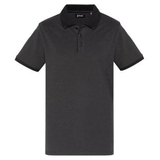 Polo Noir Homme Schott PSPENY vue 0