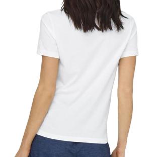 T-Shirt Blanc Femme JDY Michigan Life vue 2