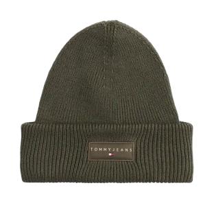 Bonnet Kaki Homme Tommy Hilfiger Beanie vue 0