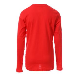T-shirt Manches Longues Rouge Garçon NBA Chicago Bulls vue 2