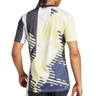 Juventus Maillot Training Jaune/Noir Homme Adidas 24/25 vue 0