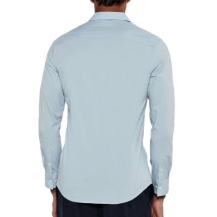 Chemise Bleu Clair Homme Calvin Klein Jeans Solid vue 2