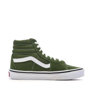 Baskets Verte Mixte Vans Sk8-hi Color Theory Pesto vue 2