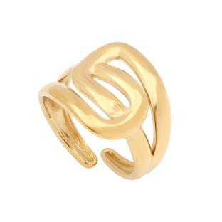 Bague Doré Femme Clio Blue BA0019 vue 0