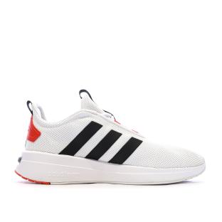 Baskets Blanches/Noires Garçon Adidas Racer vue 2
