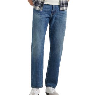 Jean Straight Bleu Homme Lee Elmside pas cher