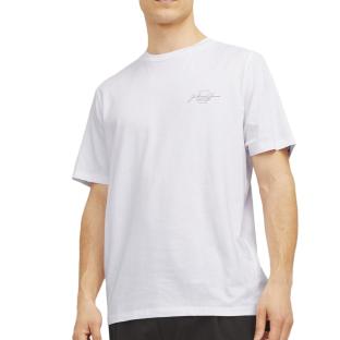 T-Shirt Blanc/Noir Homme Jack & Jones Ferris pas cher