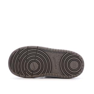 Baskets Grise Enfant Nike Court Borough Low Recraf vue 5