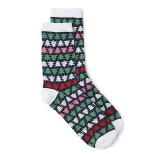 Chaussettes Vertes/Noires Femme Vero Moda Sapin vue 0