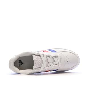 Baskets Blanches Junior Adidas Breaknet 2.0 vue 4