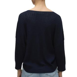 Pull Marine Femme Vero Moda Newlexsun vue 2