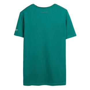 T-shirt Vert Homme Teddy Smith T-geo vue 0