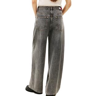 Jean Large Gris Femme Tommy Hilfiger Charlie Loose Wid vue 0