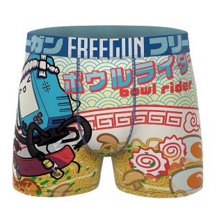 Boxer Bleu/Jaune Garçon Freegun Jeu vidéo vue 0