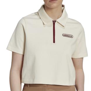 Polo Beige Femme Adidas HL6578 pas cher