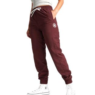 Jogging Bordeaux Femme Converse Star vue 0