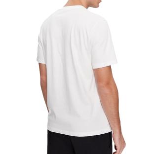 T-shirt Blanc Homme Guess Dalach vue 2