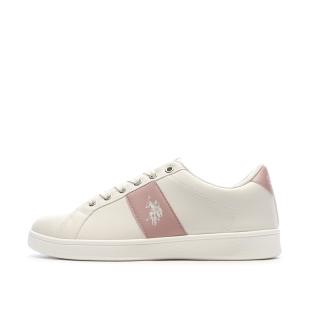 Baskets Beiges/Roses Femme US Polo ASSN For Everyday vue 0