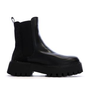 Bottines Noir Femme Kaporal Crissy vue 0