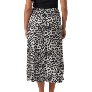 Jupe Longue Imprimé Noir/Blanc Femme Vero Moda Marternity Maxi Skirt vue 2