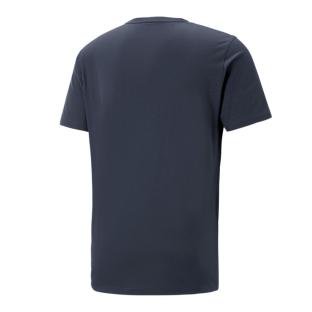 T-shirt Marine Homme Puma Train 523414 vue 2