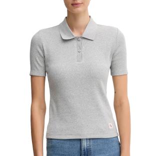 Polo Gris Femme Calvin Klein Jeans LV047C907G pas cher