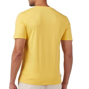 Camiseta amarilla para hombre Timberland con logotipos ver 0