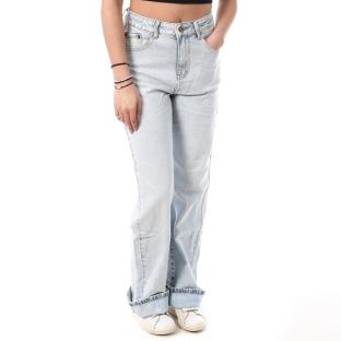 Jean Droit Femme Monday Premium Wide pas cher