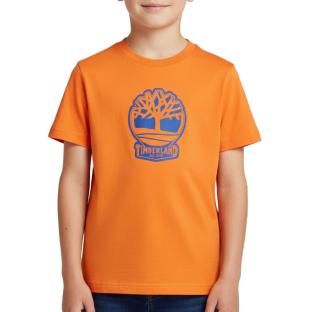 Timberland T-Shirt für Jungen, orange, T60422, Nektarine Ansicht 0