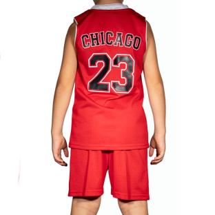 Chicago Bulls Ensemble de basketball Rouge/Noir Enfant Sport Zone vue 0