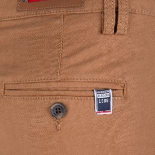 Pantalon Chino Camel Homme La Maison Blaggio TOSCANE vue 3