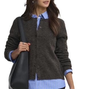 Gilet Marron Femme Only Olivia vue 0